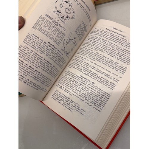 234 - Automobilia, workshop equipment, a collection of motorcycle repair manuals, Haynes etc, 47 in all.