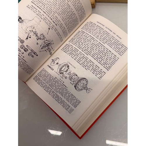 234 - Automobilia, workshop equipment, a collection of motorcycle repair manuals, Haynes etc, 47 in all.