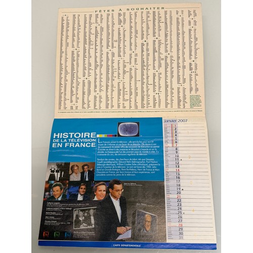 235 - Ephemera, automobilia, Movie Stars, Steve McQueen themed calendar, illustrtaed with scenes from Bull... 