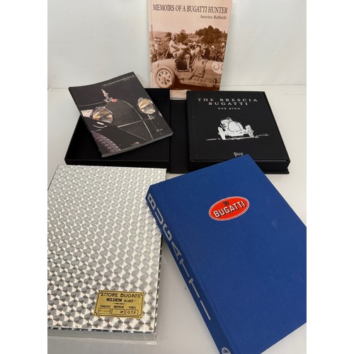 237 - Books, Automobilia, Art, a collection of stunning books relating to Bugatti cars, Bugatti Magnum lim... 
