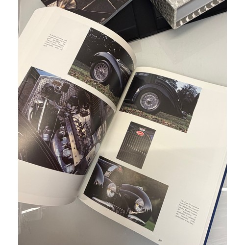 237 - Books, Automobilia, Art, a collection of stunning books relating to Bugatti cars, Bugatti Magnum lim... 