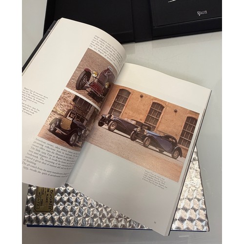 237 - Books, Automobilia, Art, a collection of stunning books relating to Bugatti cars, Bugatti Magnum lim... 