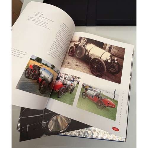 237 - Books, Automobilia, Art, a collection of stunning books relating to Bugatti cars, Bugatti Magnum lim... 
