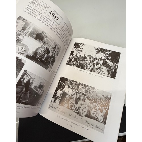 237 - Books, Automobilia, Art, a collection of stunning books relating to Bugatti cars, Bugatti Magnum lim... 