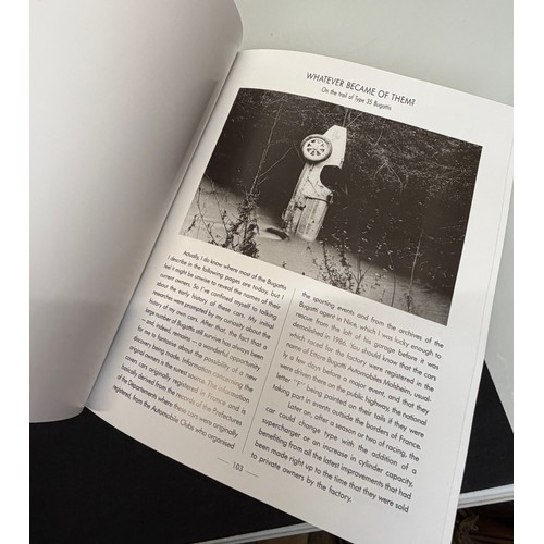 237 - Books, Automobilia, Art, a collection of stunning books relating to Bugatti cars, Bugatti Magnum lim... 