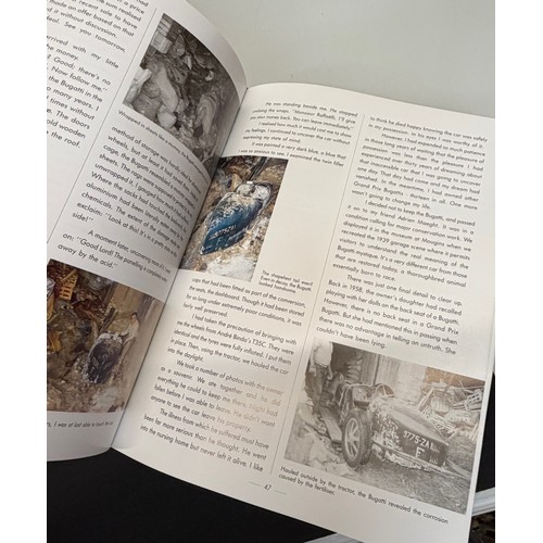237 - Books, Automobilia, Art, a collection of stunning books relating to Bugatti cars, Bugatti Magnum lim... 