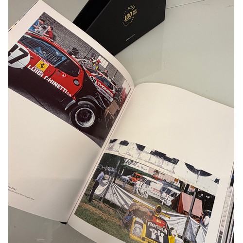 238 - Automobilia, motor racing, A book celerating one hundred years of the 24 hour motor race at Le Mans.... 