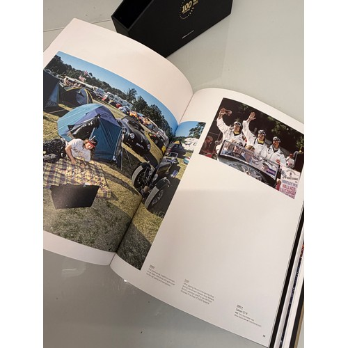 238 - Automobilia, motor racing, A book celerating one hundred years of the 24 hour motor race at Le Mans.... 