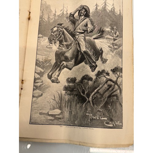 353 - Ephemera, Victorian illustrated magazines ,The Boys Own paper 1897 1899, includes Australian cricket... 