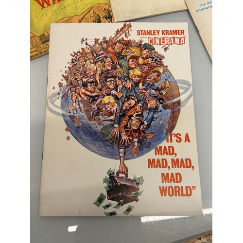 360 - Movie memorabilia, a collection of original film release programmes.

This lot is available for in-h... 