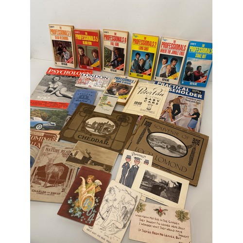 362 - Ephemera, a collection of guides, maps,books, postcards, brochures and programmes.

This lot is avai... 