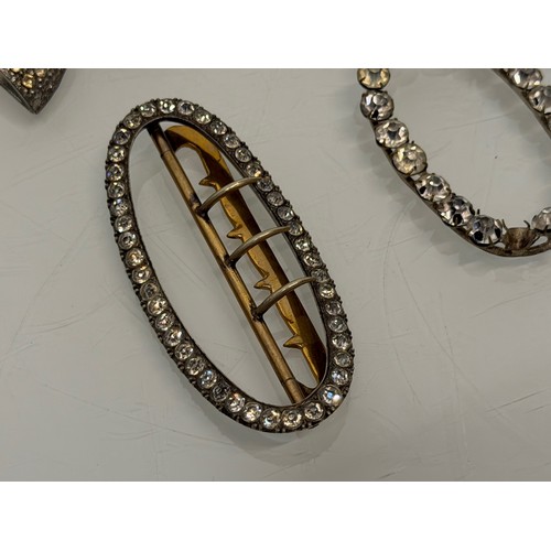 383 - A collection of buckles, from Georgian to Art Deco.

This lot is available for in-house shipping.