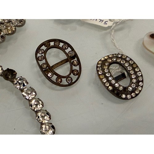 383 - A collection of buckles, from Georgian to Art Deco.

This lot is available for in-house shipping.