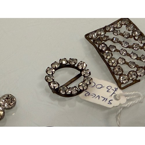 383 - A collection of buckles, from Georgian to Art Deco.

This lot is available for in-house shipping.