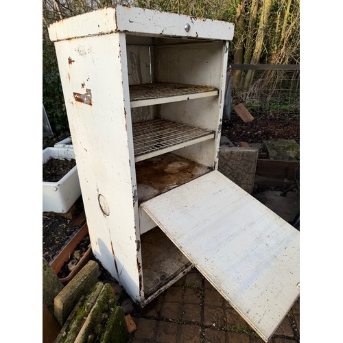 230 - Petrolania, Automobilia, forecourt oil dispenser, vintage garage double sided oil cabinet marked for... 