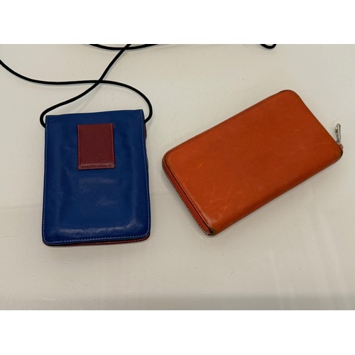 199 - Ladies fashion accessories, a Tula brand purse and a Longchamp purse which is large enough to carry ... 