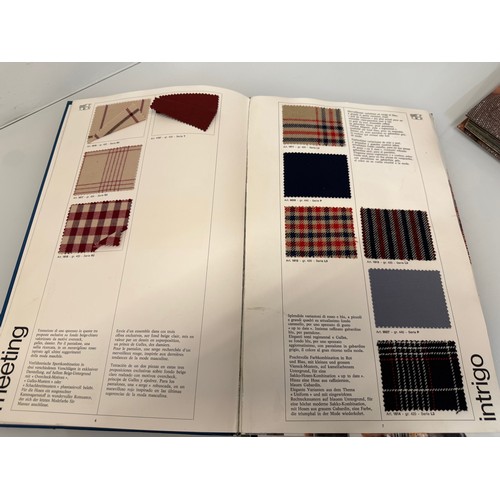 205 - Vintage Fashions, a manufactuers catalogue for 1973 gents clothing, with material samples inside.

T... 