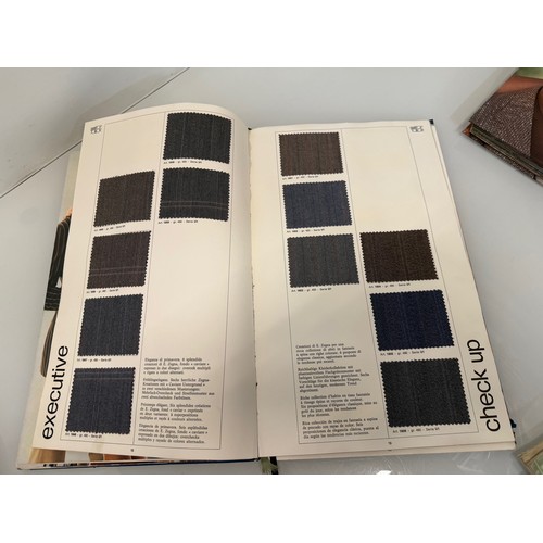 205 - Vintage Fashions, a manufactuers catalogue for 1973 gents clothing, with material samples inside.

T... 