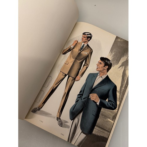 210 - Vintage Fashions, a manufactuers catalogue for 1970 gents clothing, with design illustrations inside... 