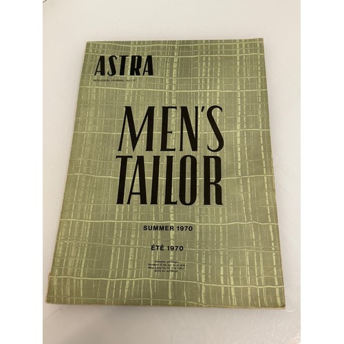 210 - Vintage Fashions, a manufactuers catalogue for 1970 gents clothing, with design illustrations inside... 