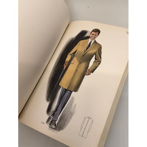 210 - Vintage Fashions, a manufactuers catalogue for 1970 gents clothing, with design illustrations inside... 