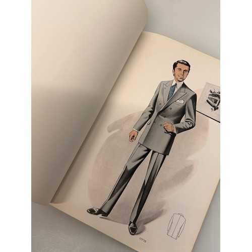 210 - Vintage Fashions, a manufactuers catalogue for 1970 gents clothing, with design illustrations inside... 