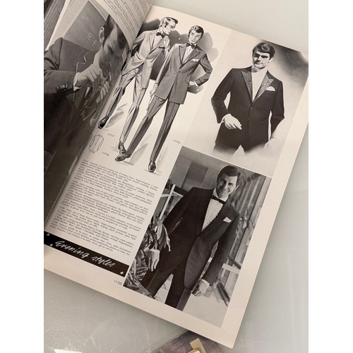 210 - Vintage Fashions, a manufactuers catalogue for 1970 gents clothing, with design illustrations inside... 