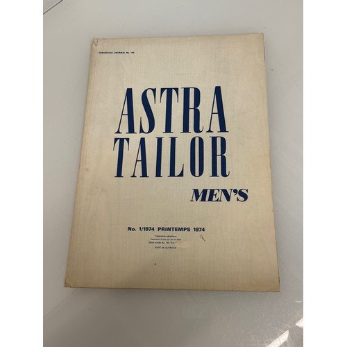 211 - Vintage Fashions, a manufactuers catalogue for 1974 gents clothing, with design illustrations inside... 