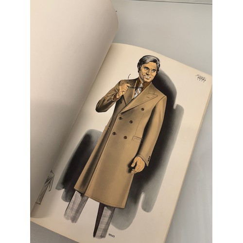 211 - Vintage Fashions, a manufactuers catalogue for 1974 gents clothing, with design illustrations inside... 