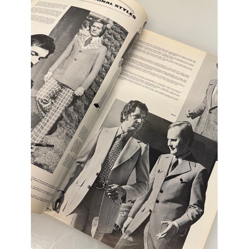211 - Vintage Fashions, a manufactuers catalogue for 1974 gents clothing, with design illustrations inside... 