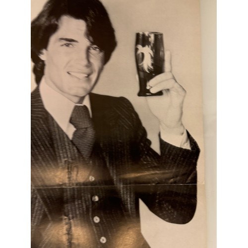 208 - Vintage Fashions, a manufactuers poster for 1976 gents clothing. 

This lot is available for in-hous... 