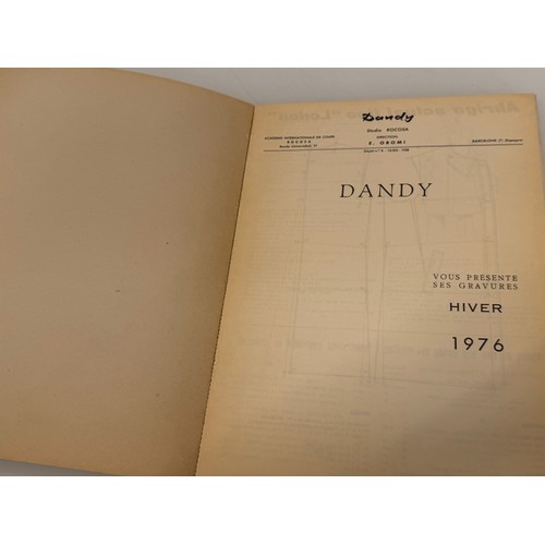 209 - Vintage Fashions, a manufactuers catalogue for 1976 gents clothing, with illustrated designs inside.... 