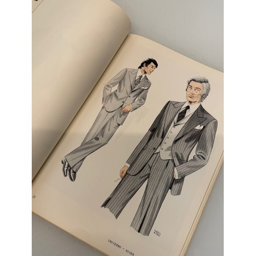 209 - Vintage Fashions, a manufactuers catalogue for 1976 gents clothing, with illustrated designs inside.... 