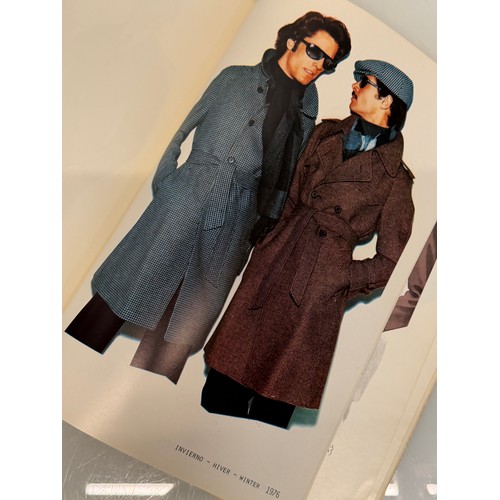 209 - Vintage Fashions, a manufactuers catalogue for 1976 gents clothing, with illustrated designs inside.... 