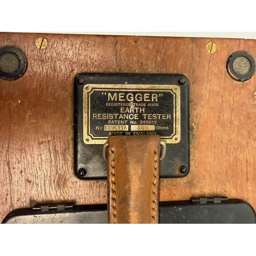 Scientific instruments, a large cased early electrical testing tools ...