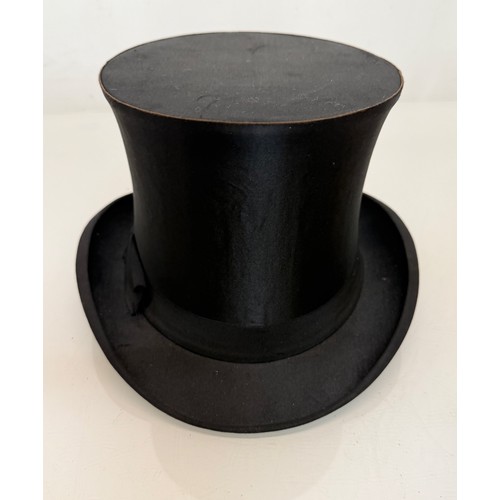 Vintage Clothing accessories, Top Hats, a collapsable top hat for the ...