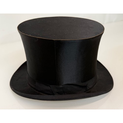 Vintage Clothing accessories, Top Hats, a collapsable top hat for the ...