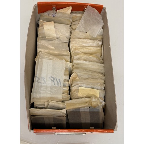 Scientific photography, a collection sample glass photo slides each is ...