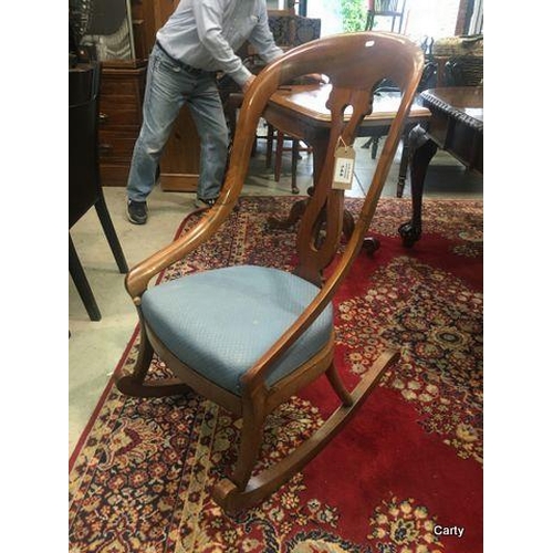 144 - Vict Rocking Chair