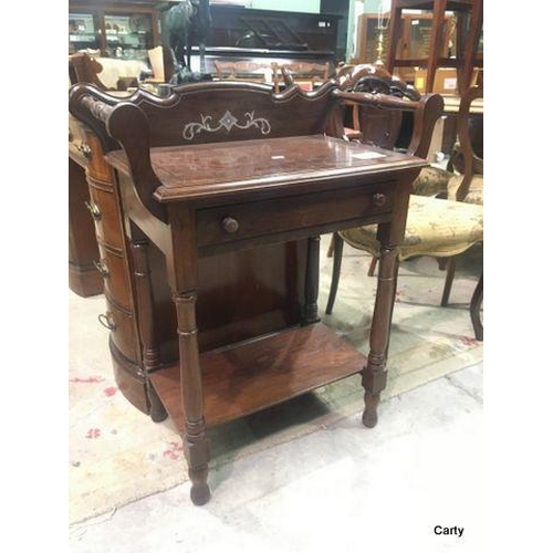 145 - Small Mah Washstand