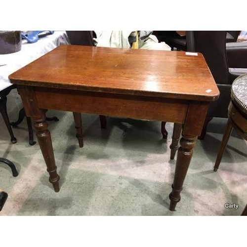 155 - Vict Mah Writing Table