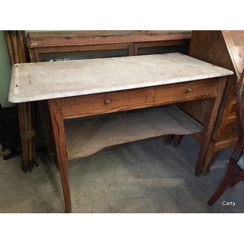 163 - Pitch Pine Washstand