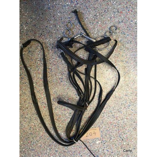407 - Leather Pony Bridle