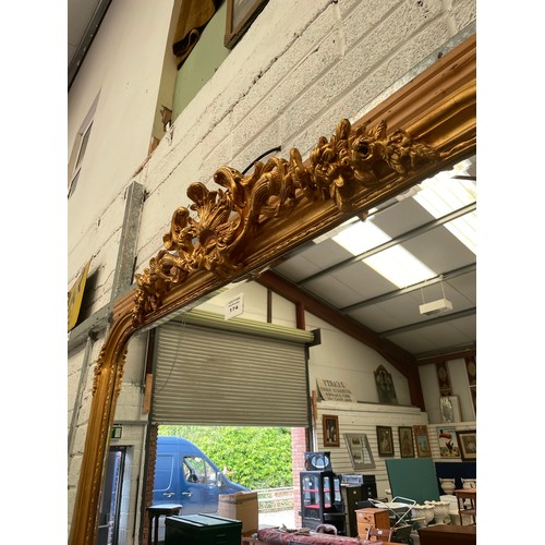 174 - Gilt Overmantle Carved Mirror.
140cm Wide x 110cm High