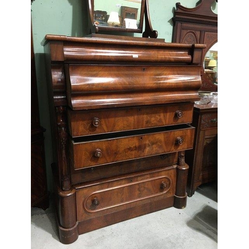 118 - Victorian Mahogany Scotch Chest of Drawers