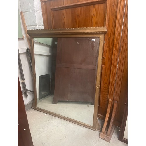 90 - Edwardian Gilt Frame Mirror.
150 wide x 156cm High