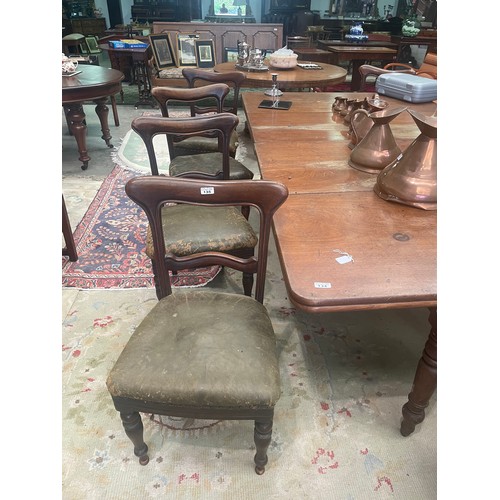 135 - Set of 8 Victorian Mahogany Dining Chairs