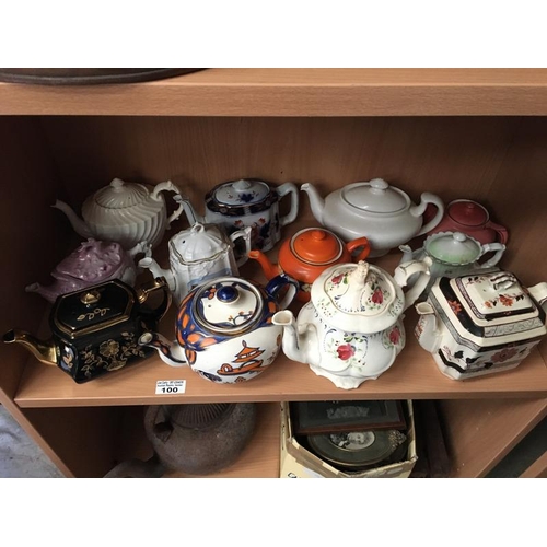 100 - 12 Misc tea Pots