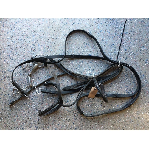 358 - Horse Bridle Rubber Reins