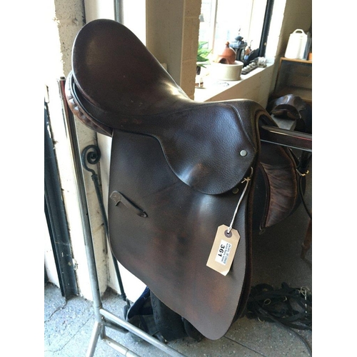 361 - English Leather Riding saddle